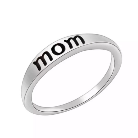 Silver tone Mom Ring - Picture 5 of 5